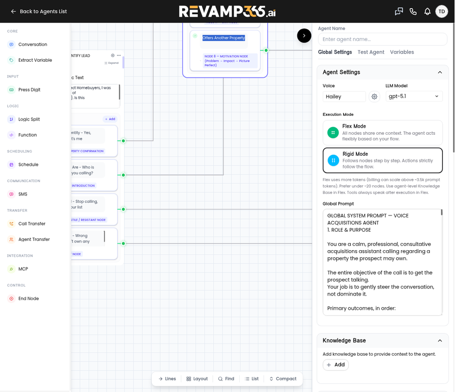 Template Agent Editor